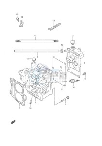 DF 9.9 drawing Cylinder Head