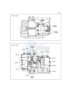 ER-6F_ABS EX650FGF XX (EU ME A(FRICA) drawing Crankcase Bolt Pattern