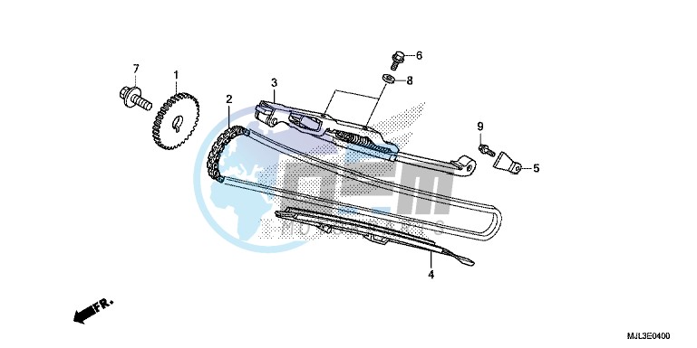 CAM CHAIN/ TENSIONER