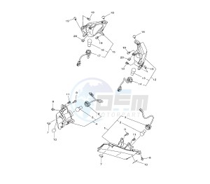 XP T-MAX ABS 530 drawing FLASHER LIGHT