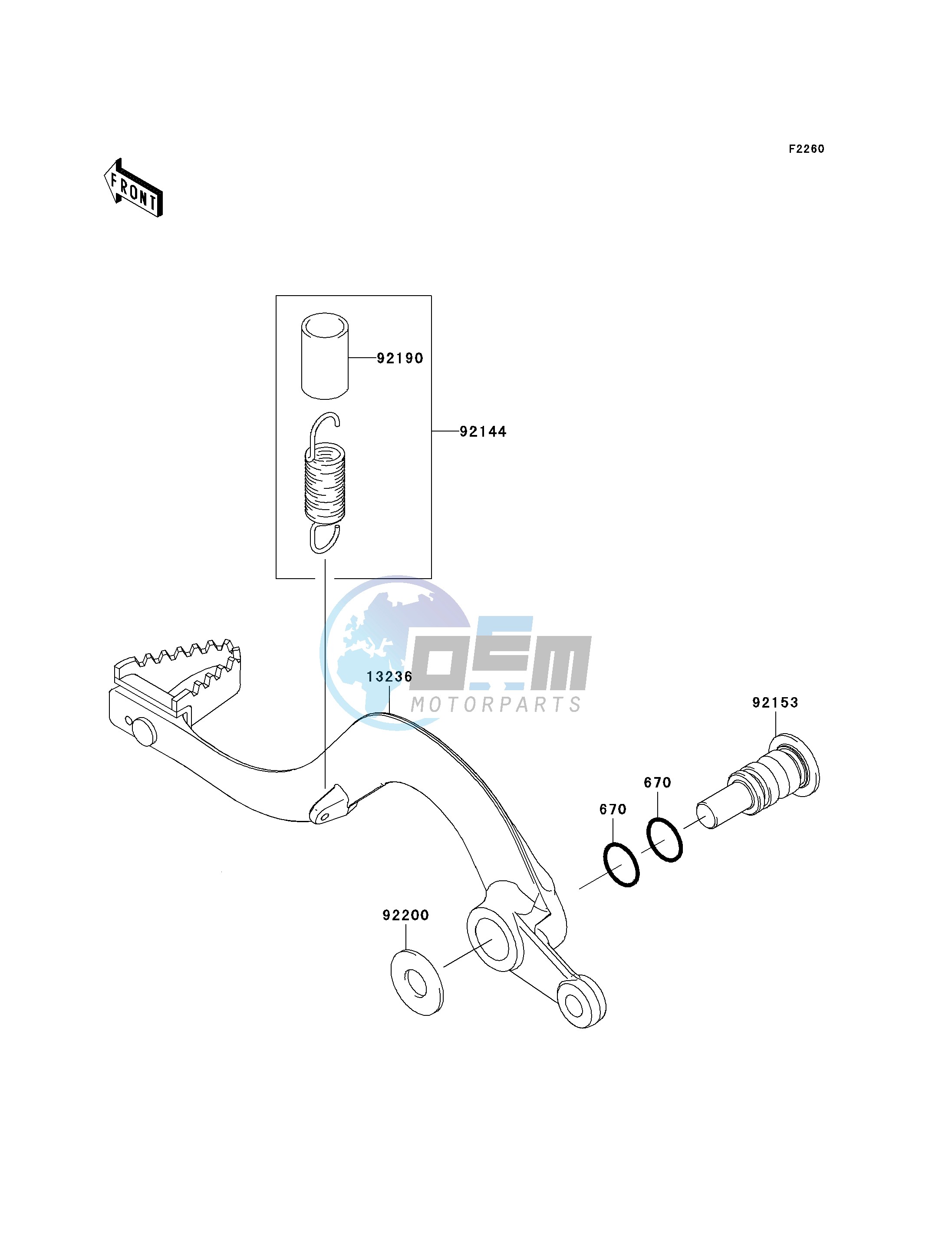 BRAKE PEDAL