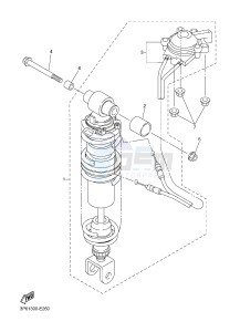 FJR1300A FJR1300A ABS (1CYJ) drawing REAR SUSPENSION