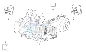 Sport City 125-200-250 e3 drawing Engine