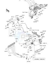 ZR 750 L [Z750 AU] (L7F-L8F) L7F drawing MUFFLER-- S- -