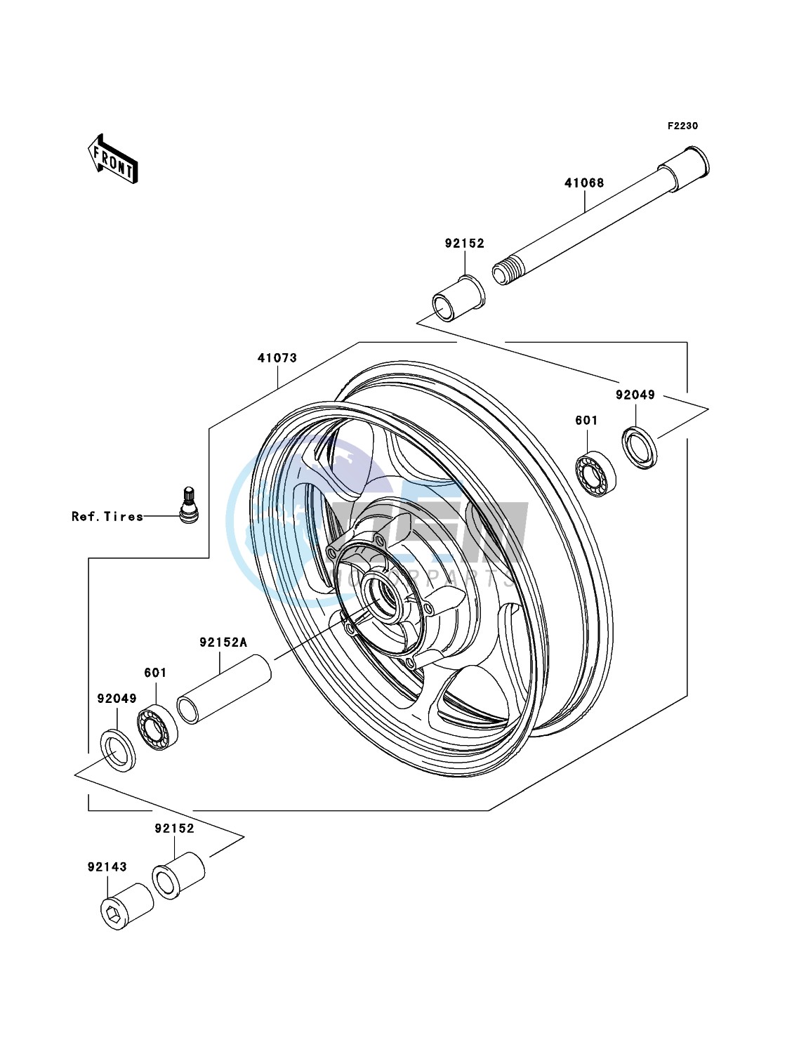 Front Hub