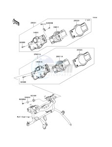 KLE 650 A [VERSYS EUROPEAN] (A7F-A8F) A7F drawing METER-- S- -