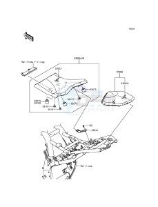 Z800 ZR800CEF UF (UK FA) XX (EU ME A(FRICA) drawing Seat