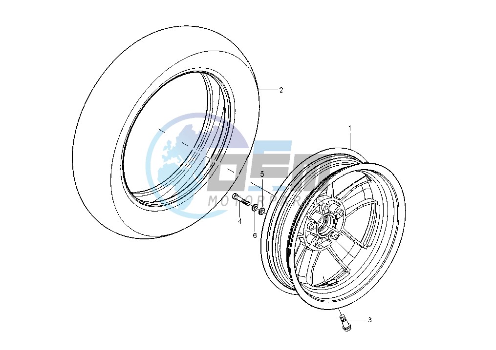 Front wheel