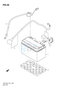 GSR750 (E21) drawing BATTERY (GSR750AL2 E24)