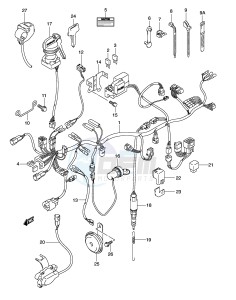 LT-F400 (E24) drawing WIRING HARNESS