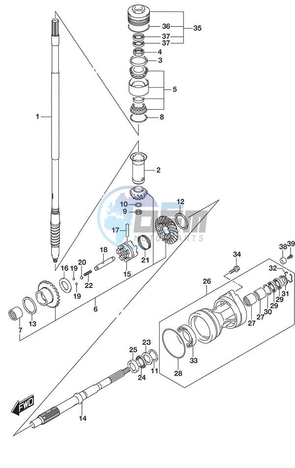 Transmission (DF 250S)