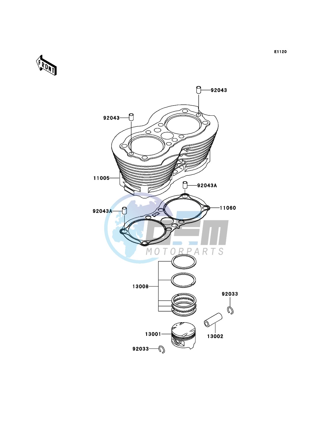 Cylinder/Piston(s)