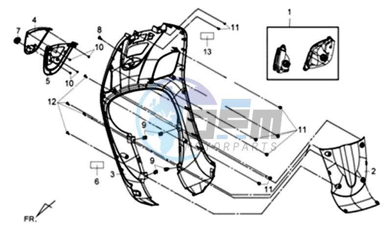 HEAD LAMP /  FRONT COVER