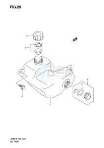 JR80 (P28) drawing OIL TANK