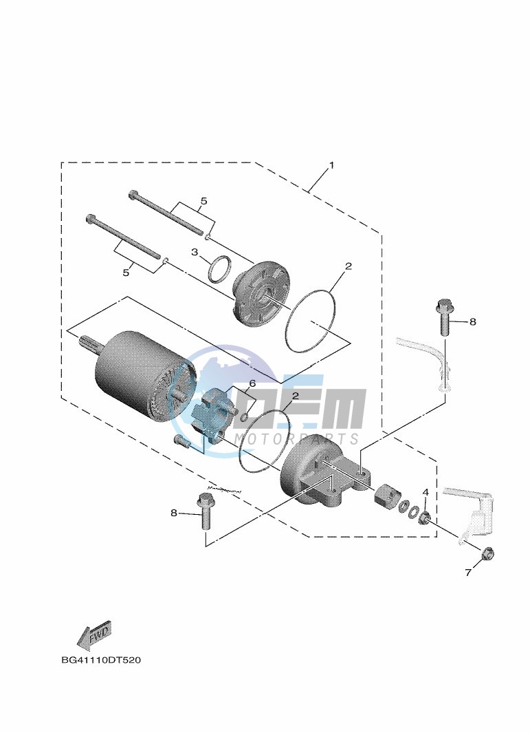 STARTING MOTOR