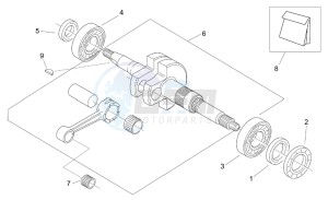 Mojito custom 50 2t (eng. aprilia) drawing Connecting rod