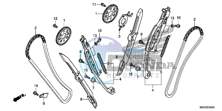 CAM CHAIN/TENSIONER