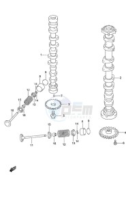 DF 90A drawing Camshaft