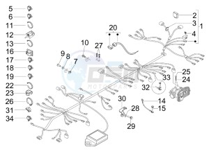 Nexus 125 ie e3 drawing Main cable harness