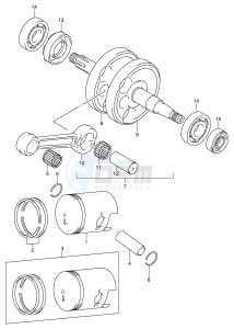 JR50 (P3-P28) drawing CRANKSHAFT