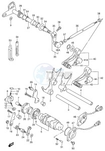 RF900R (E2) drawing GEAR SHIFTING