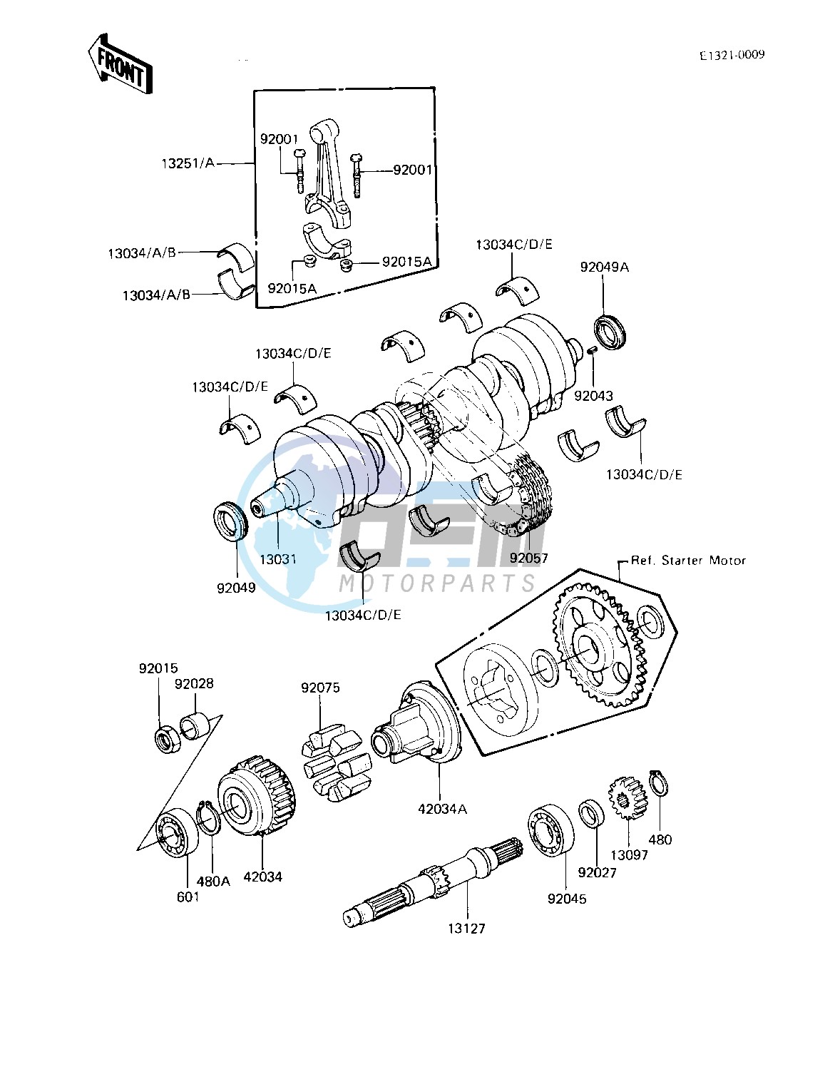 CRANKSHAFT_SECONDARY SHAFT -- 82-84 A3_A4- -