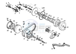 VAMOS - 50 cc drawing CLUTCH