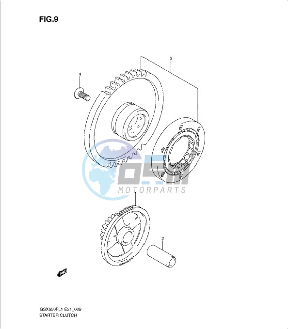 STARTER CLUTCH