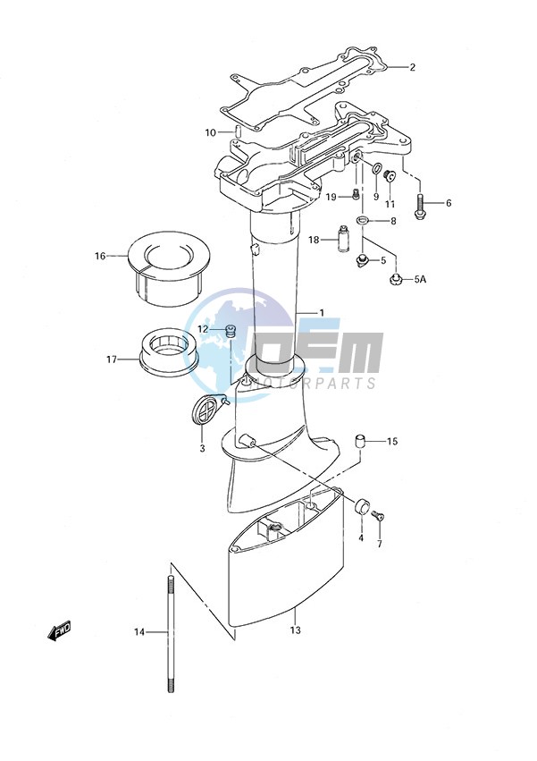 Drive Shaft Housing