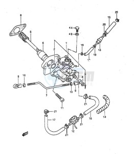 DT 65 drawing Oil Pump (1993 to 1997)