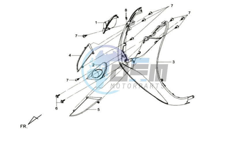 FR PLATE / INDICATORS