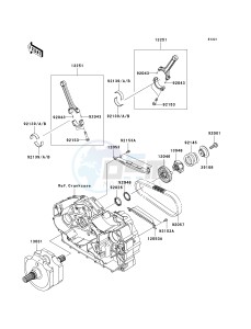 VN 1700 A [VULCAN 1700 VOYAGER] (9FA) A9FA drawing CRANKSHAFT