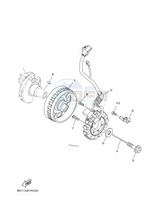 MT-10 MTN1000 (B67X) drawing GENERATOR