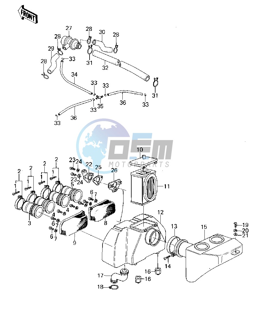 AIR CLEANER -- 79-80 A3_A3A_A4- -