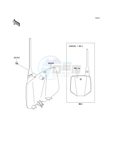 KX 65 A [KX65 MONSTER ENERGY] (A6F - A9FA) A7F drawing ACCESSORY