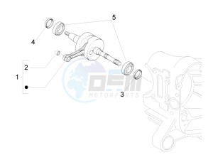 Runner 50 SP 2012 in fiche drawing Crankshaft