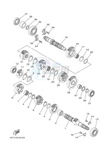 XV1900A MIDNIGHT STAR (1CR5) drawing TRANSMISSION