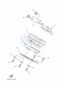 XSR700 MTM690 (BEF1) drawing METER