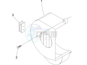 LX 50 2T 25 Kmh NL drawing Flywheel magneto cover - Oil filter