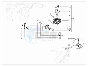 NRG 50 power DT serie speciale (D) Germany drawing Locks