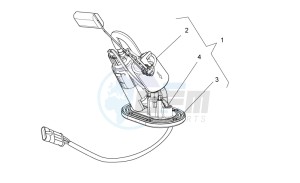 Norge 1200 IE 8V Polizia Stradale drawing Internal fuel pump