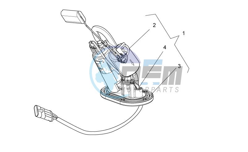 Internal fuel pump