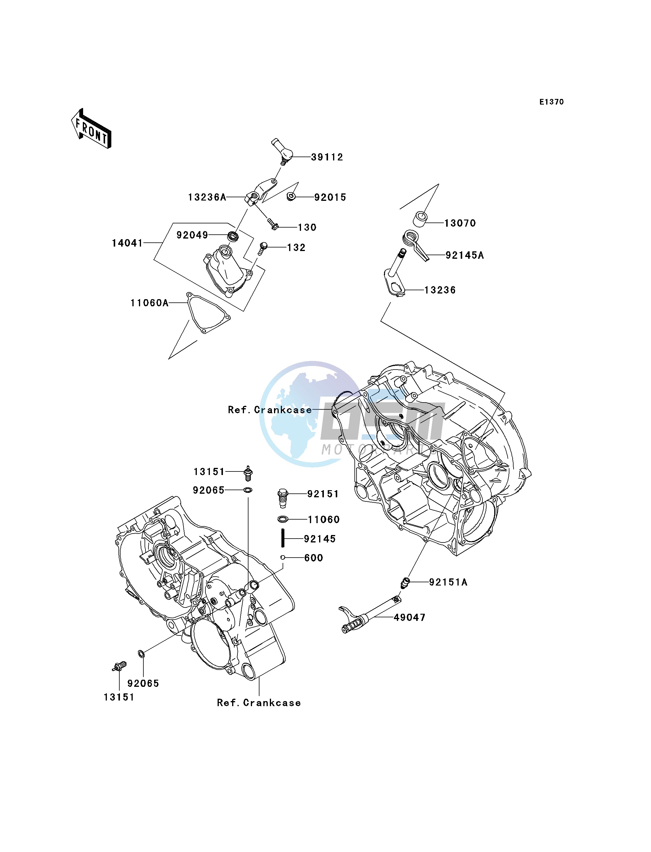 GEAR CHANGE MECHANISM