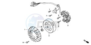 PK50M drawing GENERATOR