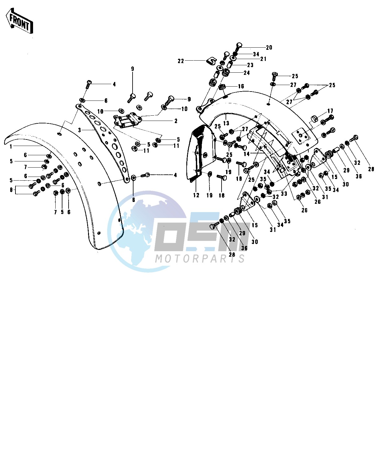 FENDERS -- F6-B- -