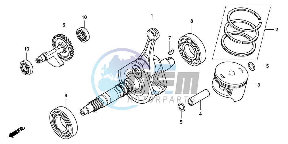 CRANKSHAFT/PISTON