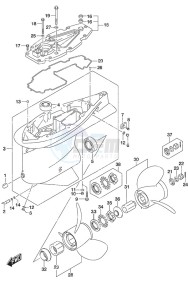 DF 300B drawing Gear Case