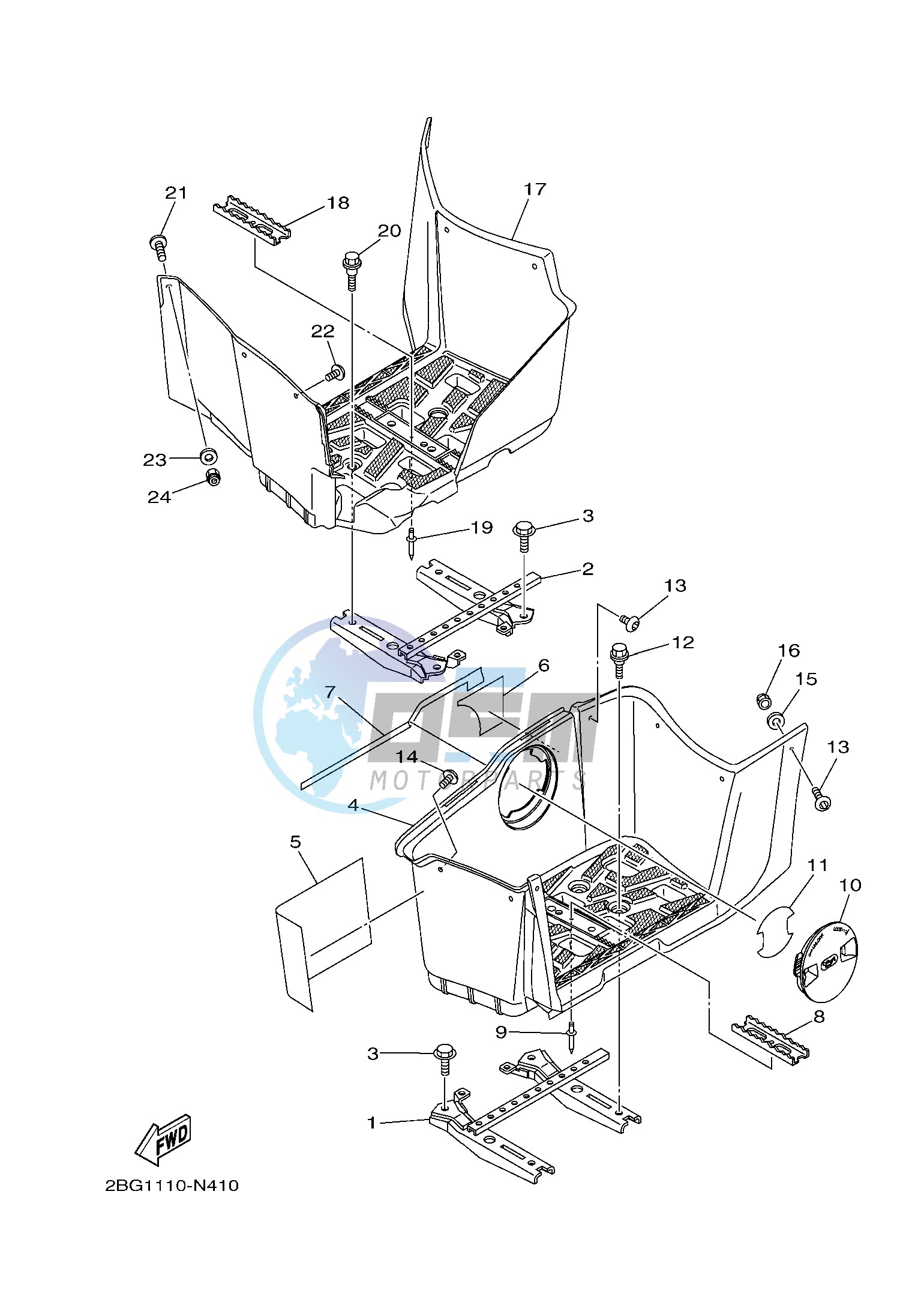 STAND & FOOTREST