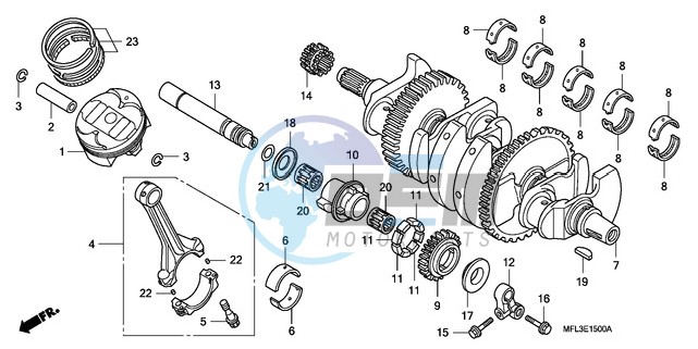 CRANKSHAFT/PISTON