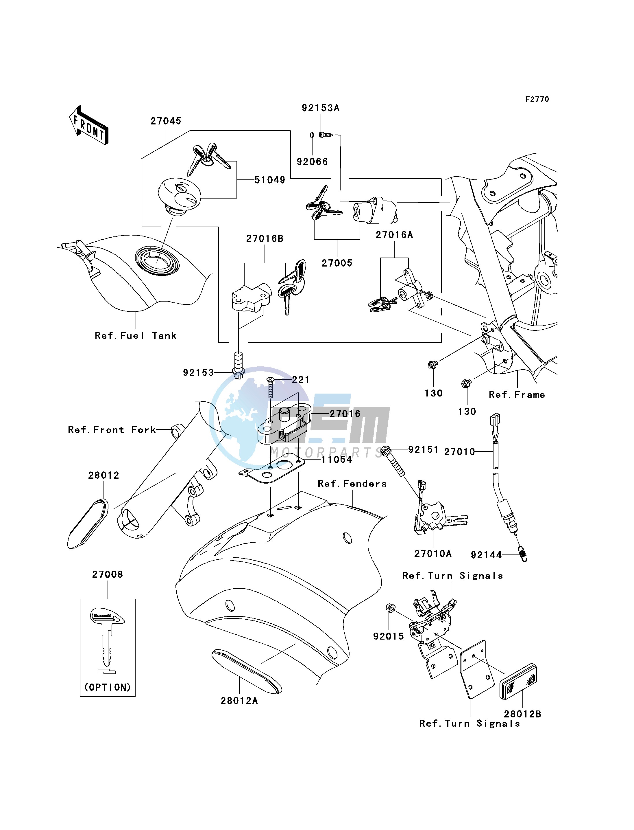 IGNITION SWITCH_LOCKS_REFLECTORS